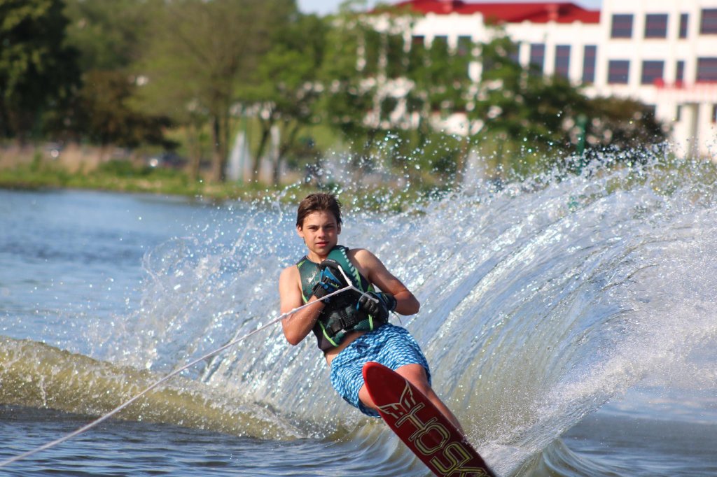 things to do in beloit include waterskiing on the Rock River