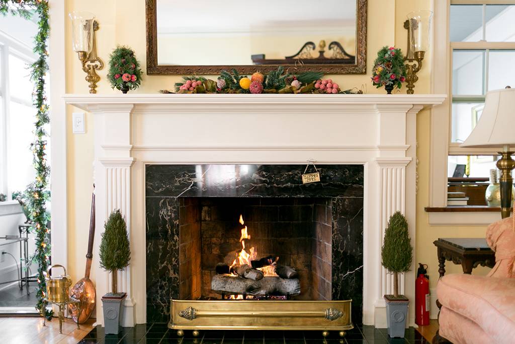 1810 Emerson House Fireplace