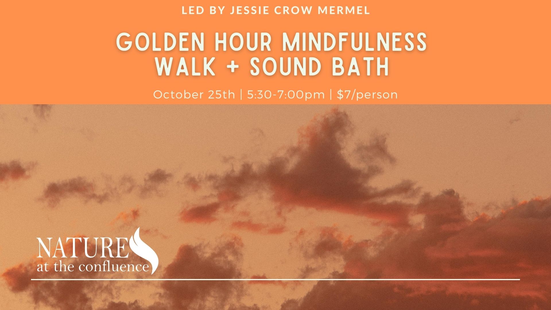 Gold﻿en Hour Mindfulness Walk + Sound Bath