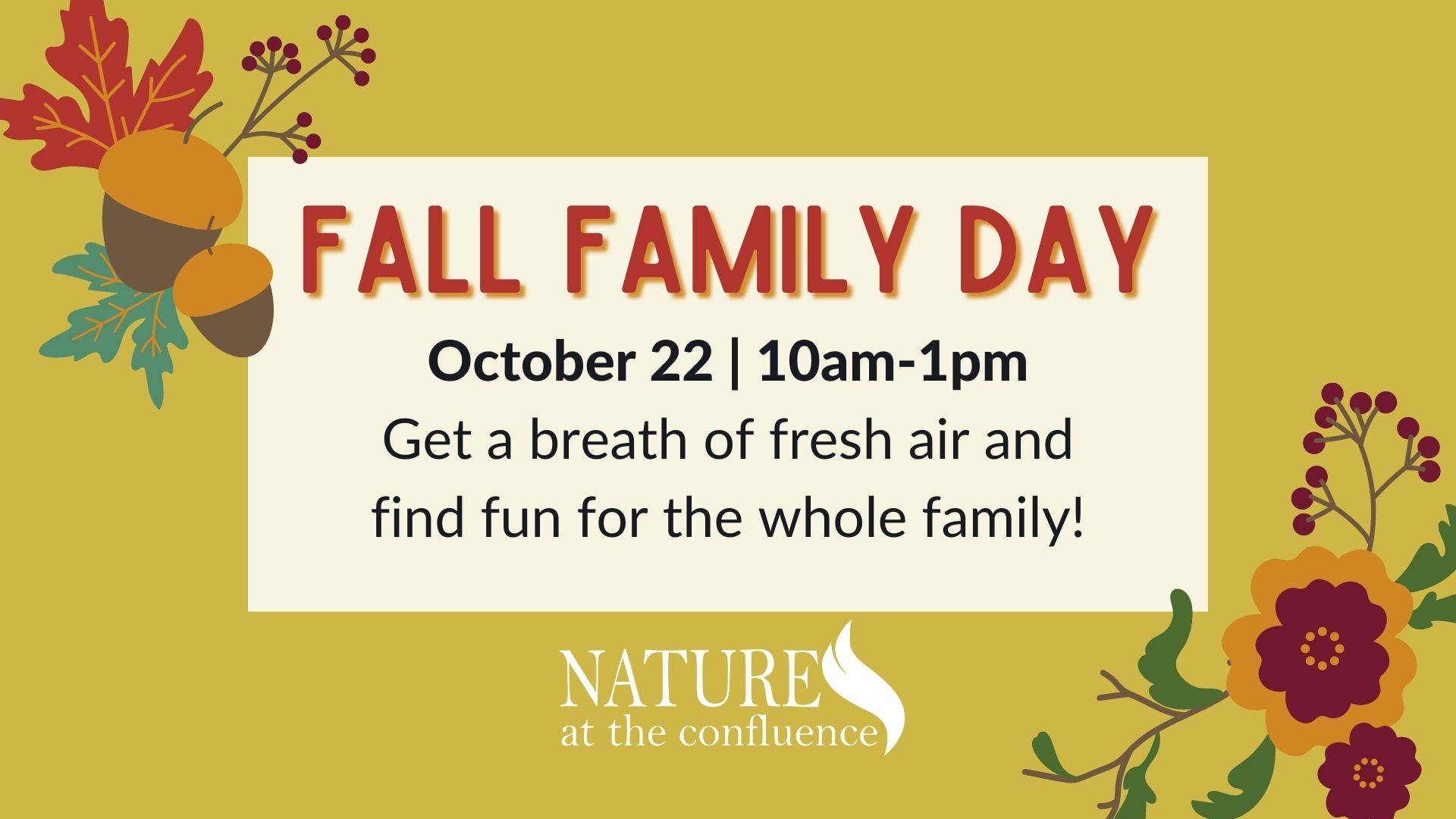 Fall Family Day Banner
