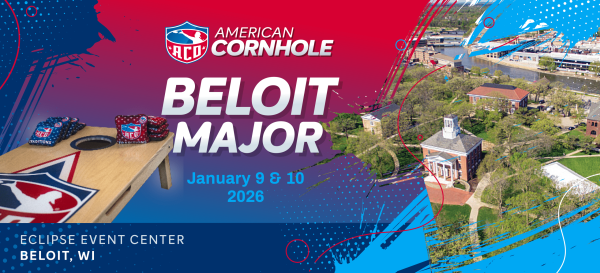 American Cornhole Organization — Beloit Major American Cornhole Organization — Beloit Major