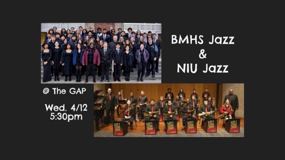 BMHS Jazz Band NIU at GAP