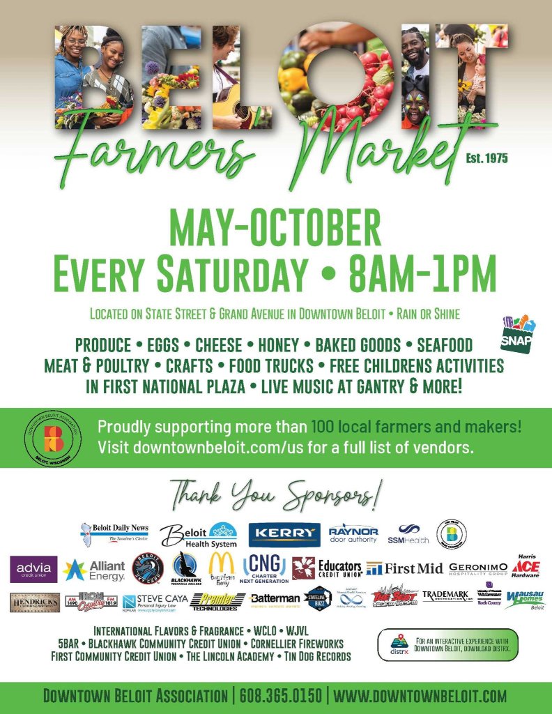 Beloit Farmers Market 2025 Beloit Winter Farmers Market: Shop Local Produce And Goods