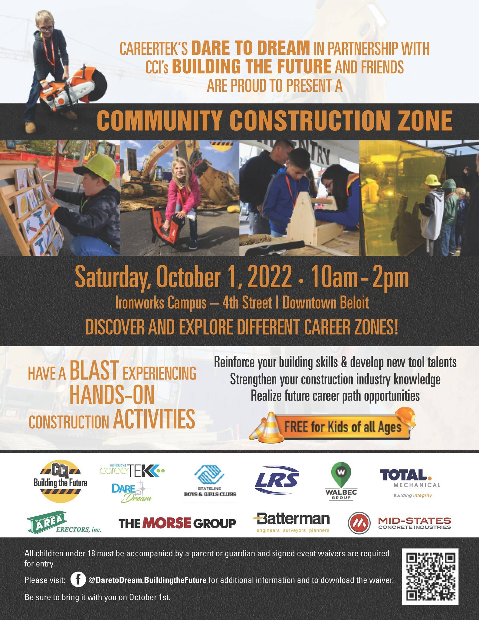 Community Construction Zone Banner