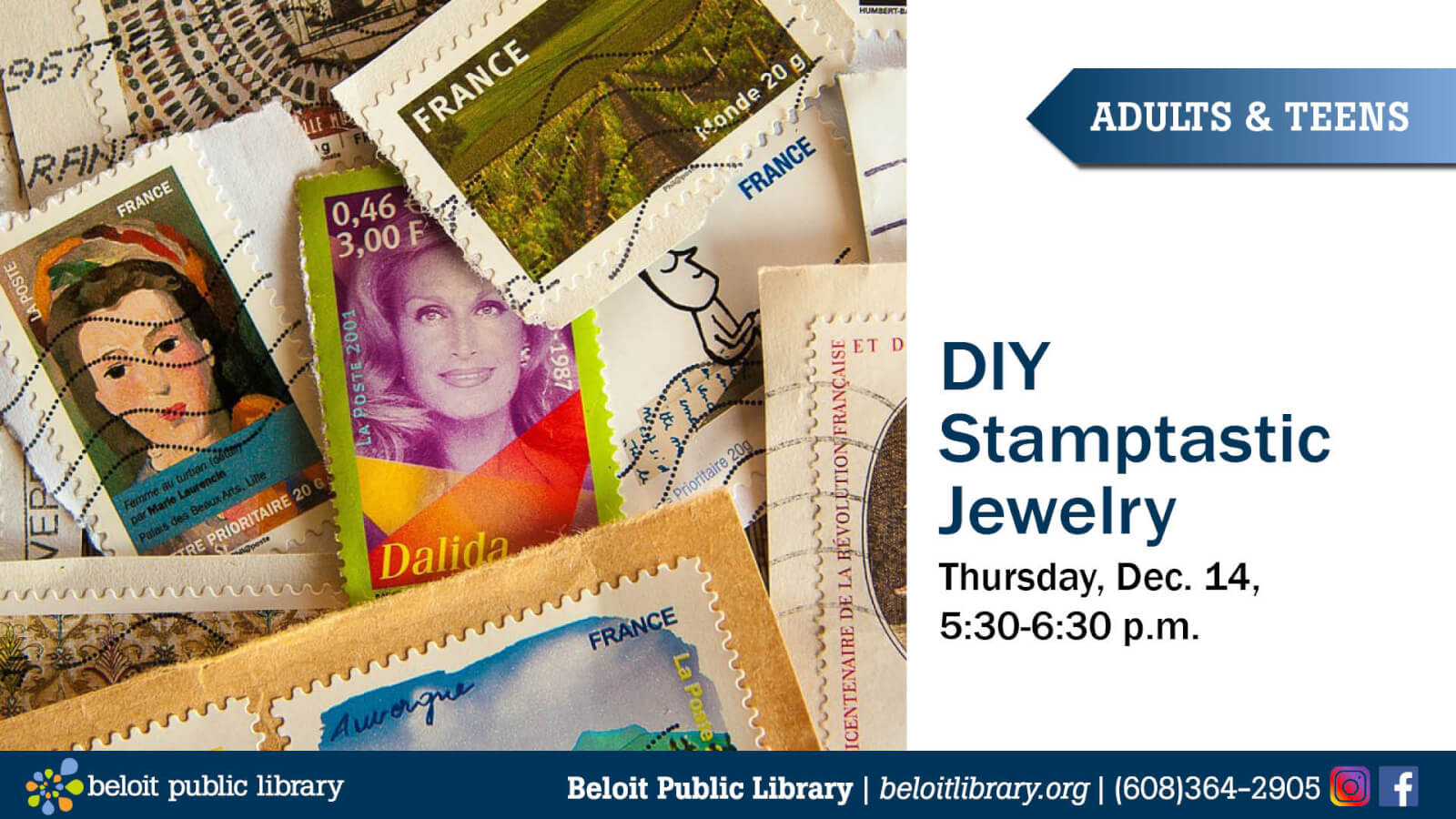 DIY Stamptastic Jewelry 20231214 Beloit WI