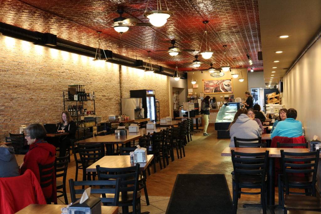 Dining in Beloit at Bagels & More