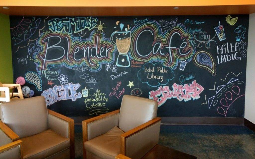 blender cafe is on the cafe trail in beloit