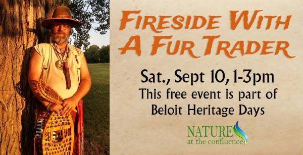 Fireside With A Fur Trader | Beloit Heritage Days Banner
